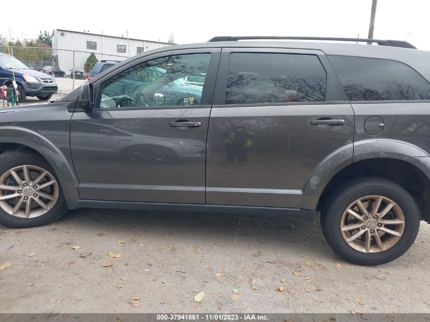 2017 Dodge Journey Sxt VIN: 3C4PDDBGXHT525232 Lot: 37941861