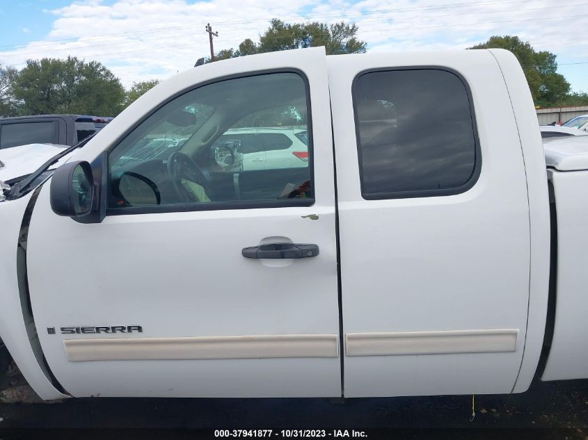 2007 GMC Sierra 1500 Sle1 VIN: 1GTEC19J87E581453 Lot: 37941877