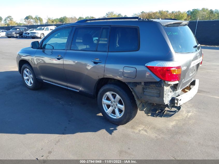 2010 Toyota Highlander Base VIN: JTEZK3EH3A2105697 Lot: 37941948