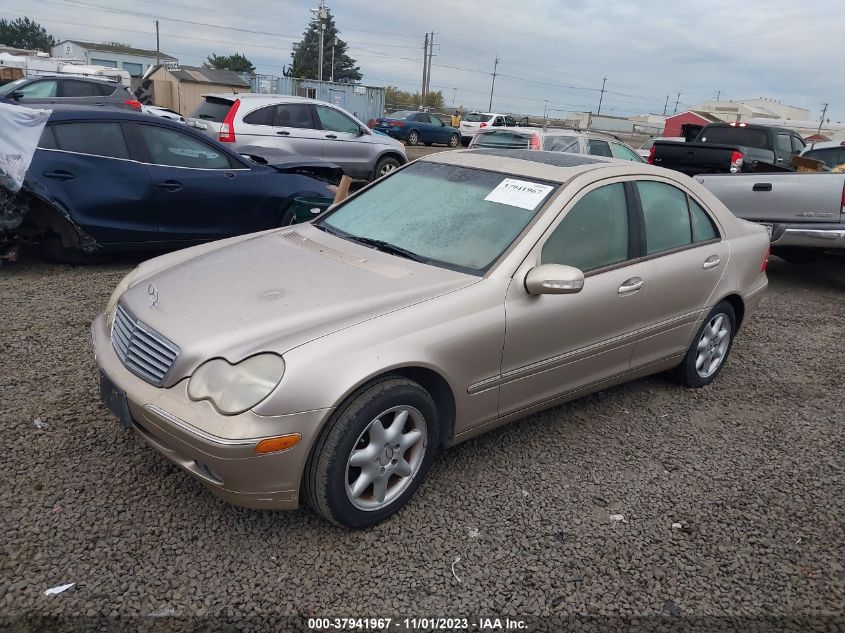 2002 Mercedes-Benz C-Class VIN: WDBRF61JX2F193210 Lot: 37941967