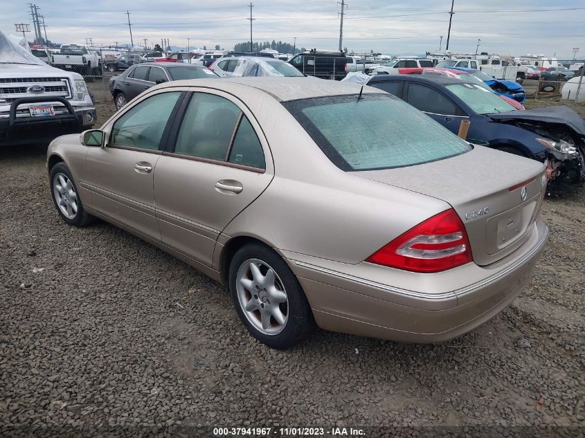 2002 Mercedes-Benz C-Class VIN: WDBRF61JX2F193210 Lot: 37941967