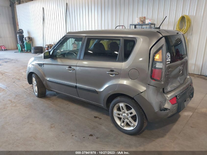 2011 Kia Soul + VIN: KNDJT2A20B7308030 Lot: 37941978