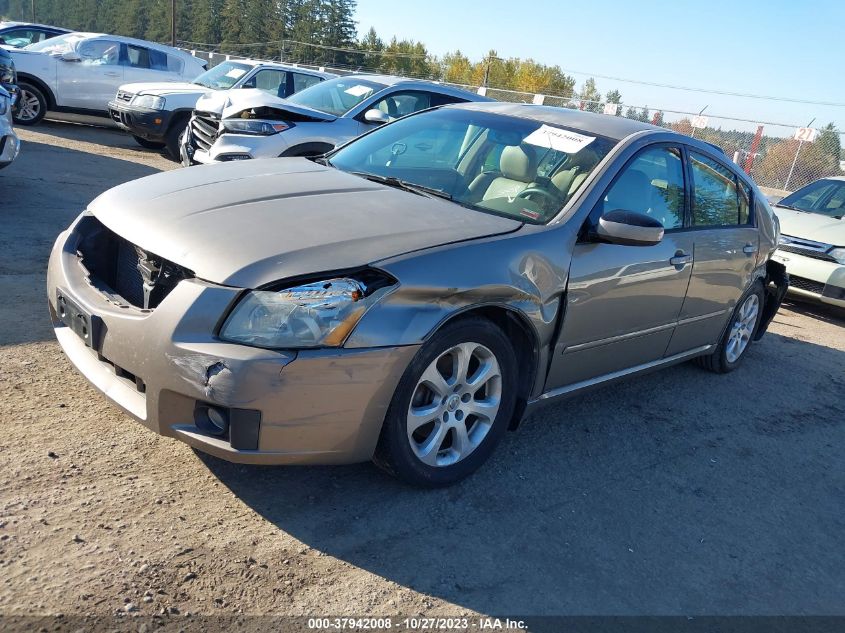 2007 Nissan Maxima 3.5 Sl VIN: 1N4BA41E37C844071 Lot: 37942008