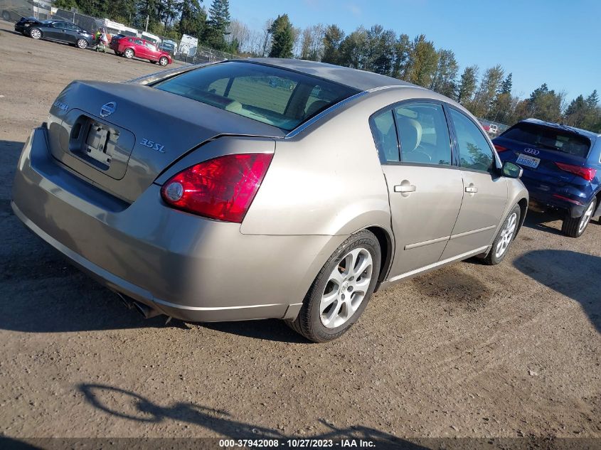 2007 Nissan Maxima 3.5 Sl VIN: 1N4BA41E37C844071 Lot: 37942008