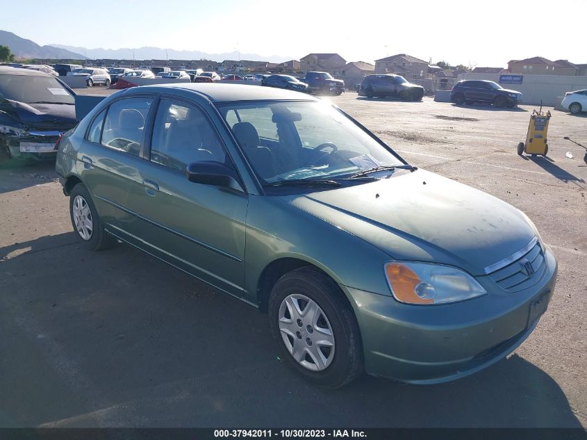 2003 Honda Civic Lx VIN: 1HGES15513L020496 Lot: 37942011