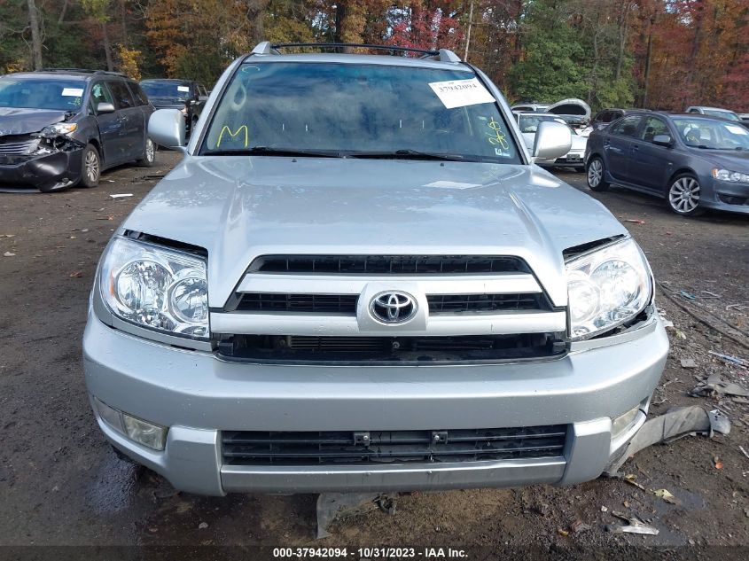 2003 Toyota 4Runner Limited VIN: JTEBT17R030005614 Lot: 37942094