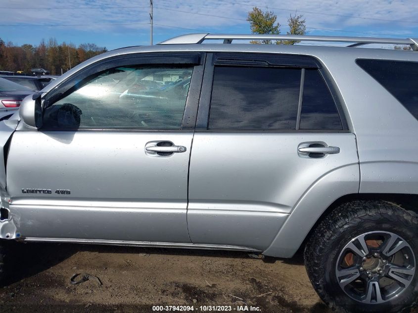 2003 Toyota 4Runner Limited VIN: JTEBT17R030005614 Lot: 37942094