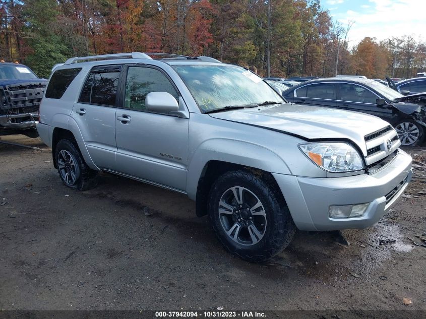 2003 Toyota 4Runner Limited VIN: JTEBT17R030005614 Lot: 37942094