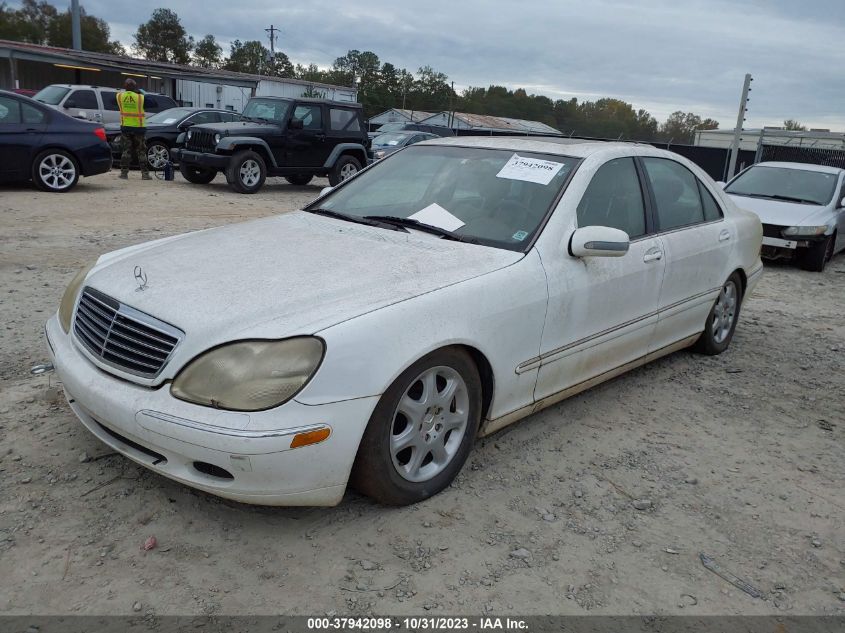 2000 Mercedes-Benz S-Class VIN: WDBNG75J7YA063855 Lot: 37942098