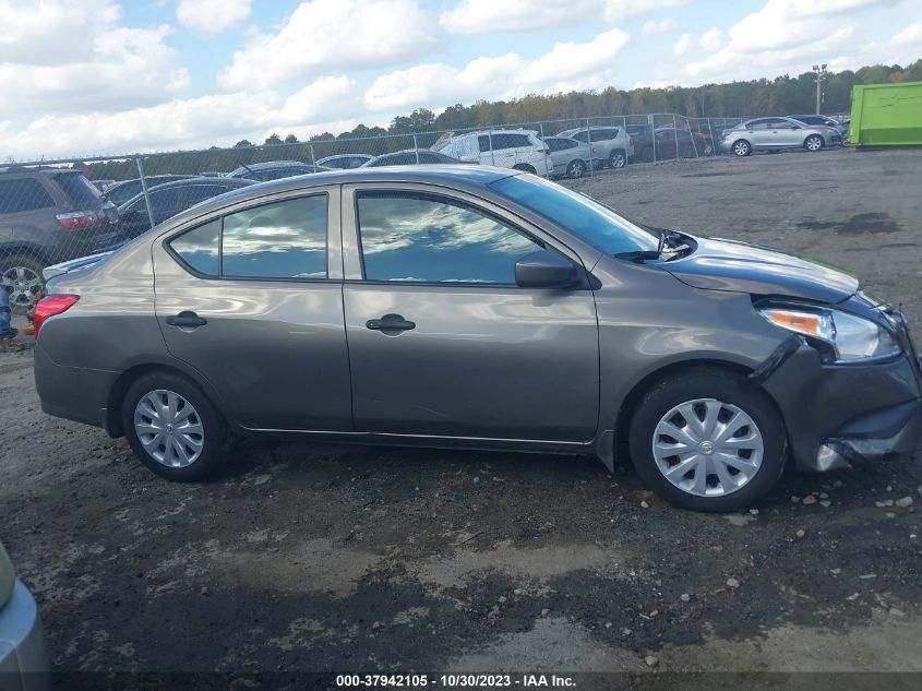 2017 Nissan Versa 1.6 S+ VIN: 3N1CN7AP2HL835022 Lot: 37942105