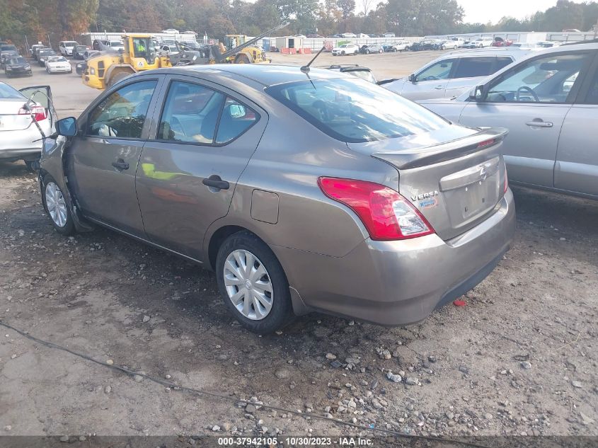 2017 Nissan Versa 1.6 S+ VIN: 3N1CN7AP2HL835022 Lot: 37942105