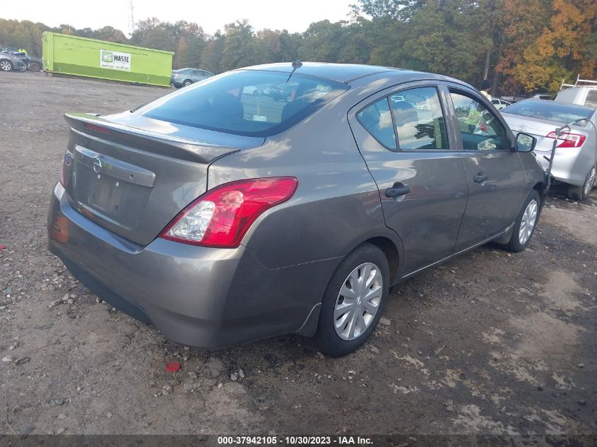 2017 Nissan Versa 1.6 S+ VIN: 3N1CN7AP2HL835022 Lot: 37942105