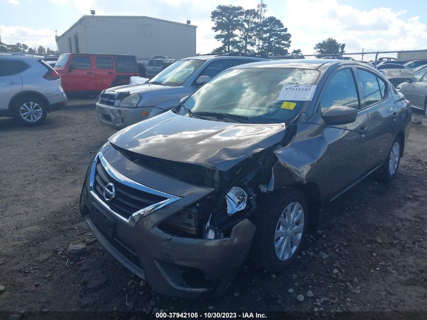 2017 Nissan Versa 1.6 S+ VIN: 3N1CN7AP2HL835022 Lot: 37942105