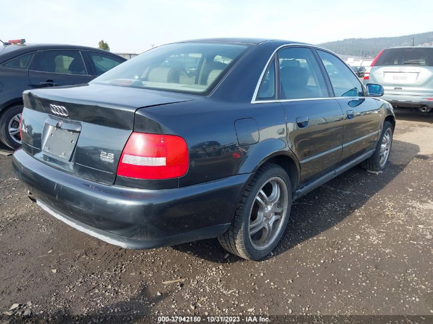 1999 Audi A4 VIN: WAUED28D1XA216731 Lot: 37942180