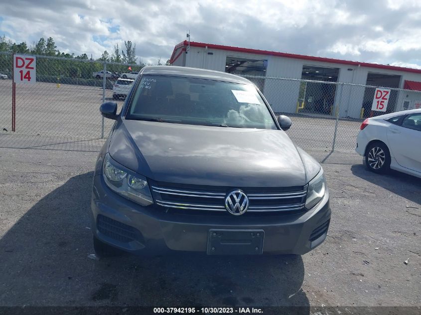 2013 Volkswagen Tiguan S VIN: WVGAV3AX7DW602654 Lot: 37942195