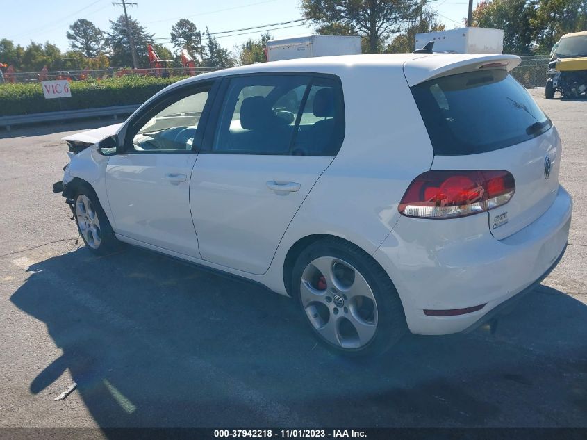 2010 Volkswagen Gti VIN: WVWHD7AJ4AW396343 Lot: 37942218