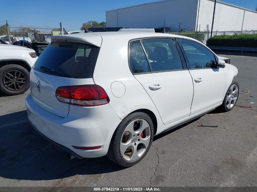 2010 Volkswagen Gti VIN: WVWHD7AJ4AW396343 Lot: 37942218