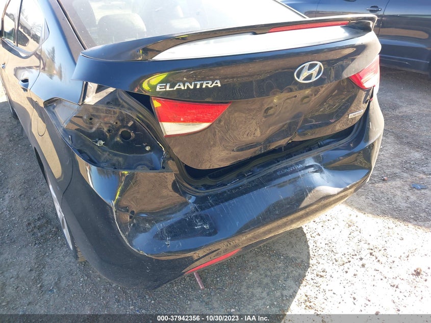2013 Hyundai Elantra Limited Pzev VIN: KMHDH4AE9DU826898 Lot: 37942356