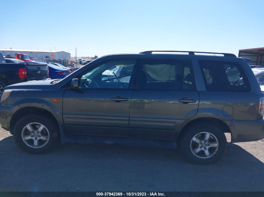 2006 Honda Pilot Ex-L With Res VIN: 5FNYF18646B029947 Lot: 37942369