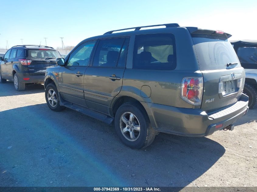 2006 Honda Pilot Ex-L With Res VIN: 5FNYF18646B029947 Lot: 37942369