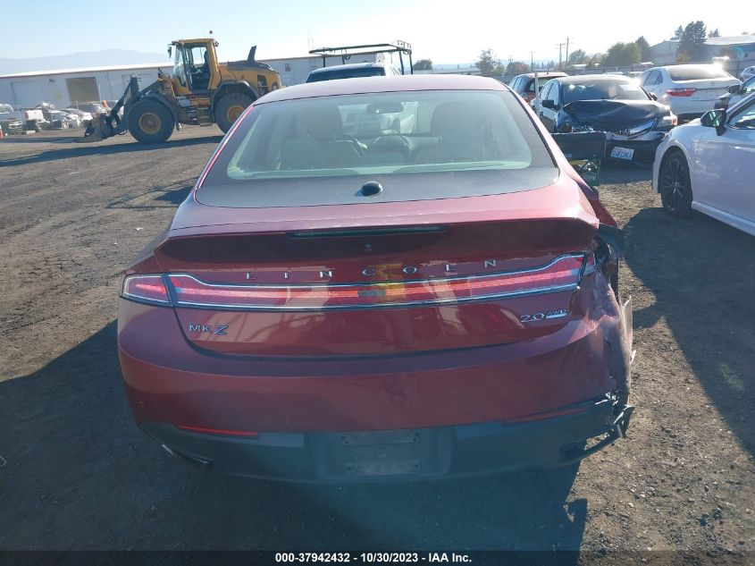 2014 Lincoln Mkz VIN: 3LN6L2J99ER810692 Lot: 37942432