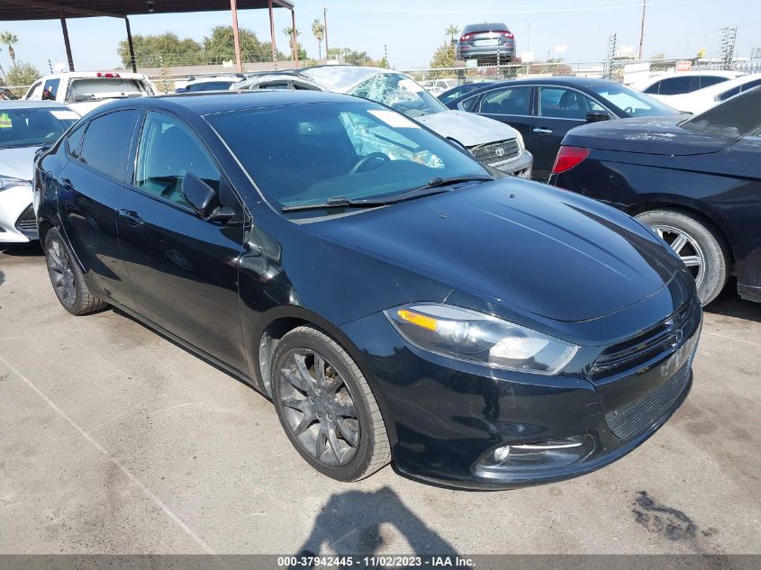 2013 Dodge Dart Rallye VIN: 1C3CDFBA4DD156541 Lot: 37942445