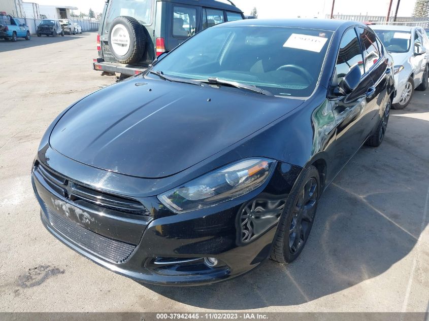 2013 Dodge Dart Rallye VIN: 1C3CDFBA4DD156541 Lot: 37942445