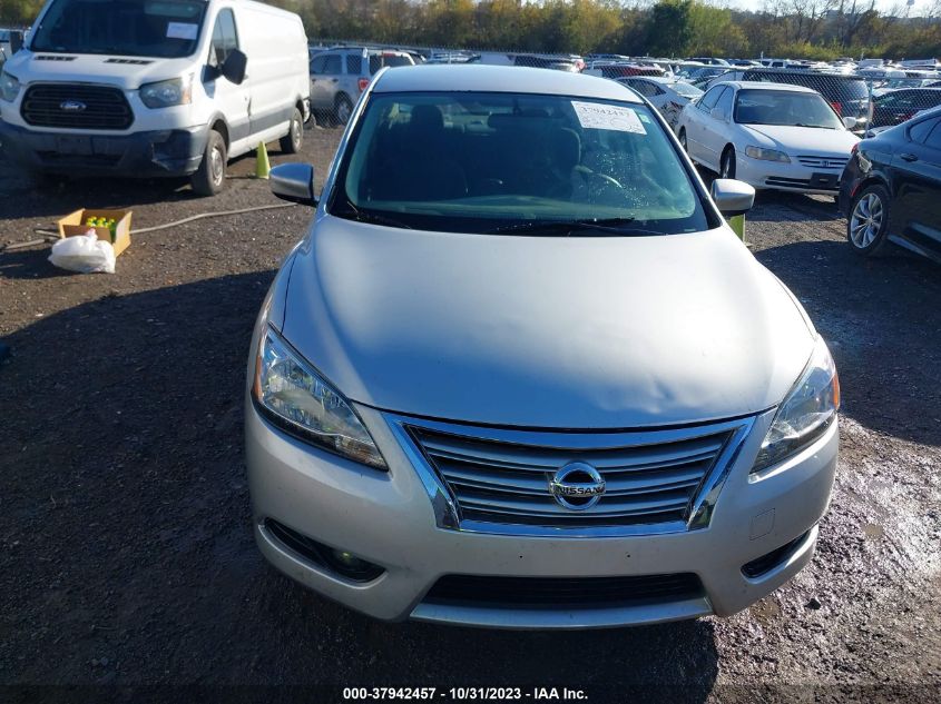 2014 Nissan Sentra Fe+ Sv VIN: 3N1AB7AP5EY316559 Lot: 37942457