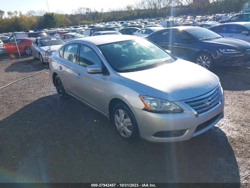 2014 Nissan Sentra Fe+ Sv VIN: 3N1AB7AP5EY316559 Lot: 37942457