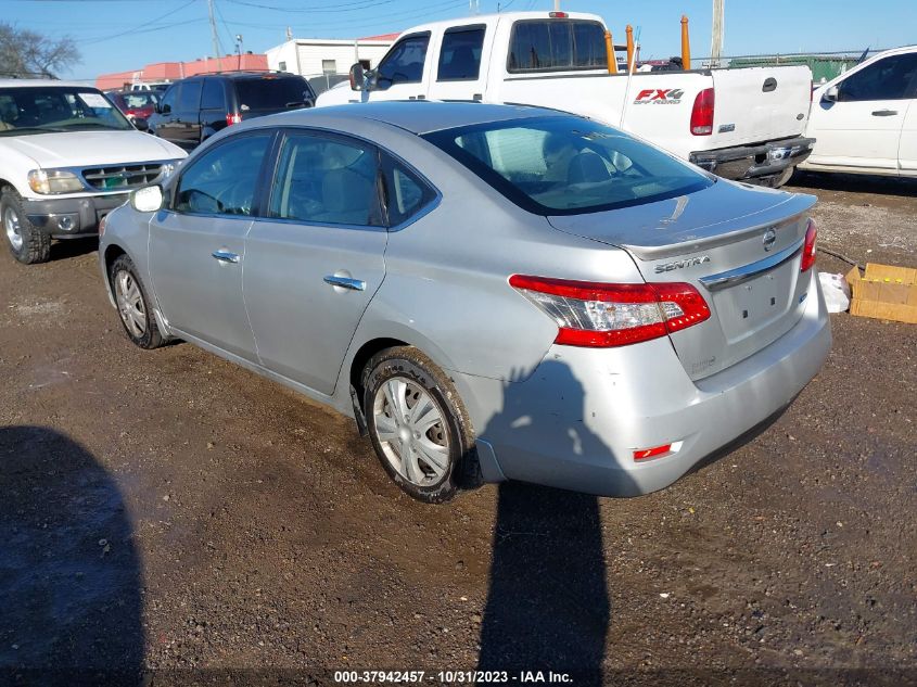 2014 Nissan Sentra Fe+ Sv VIN: 3N1AB7AP5EY316559 Lot: 37942457