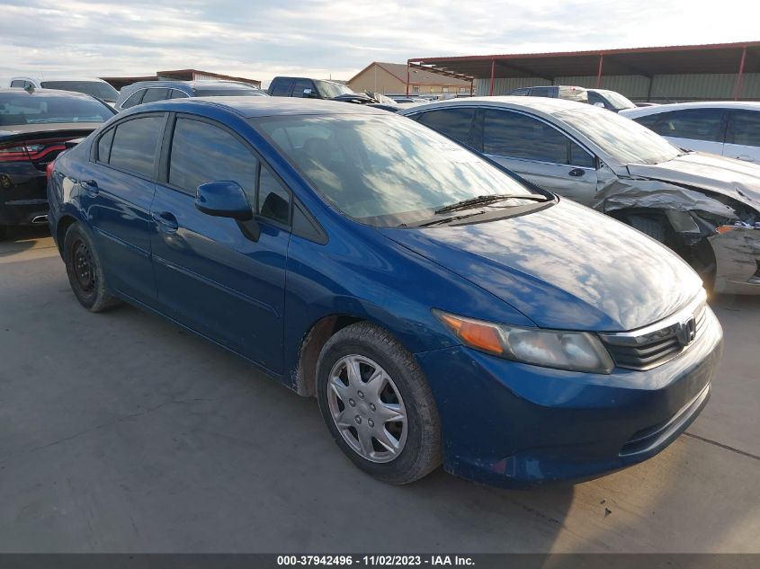 2012 Honda Civic Sdn Lx VIN: 2HGFB2F54CH542545 Lot: 37942496