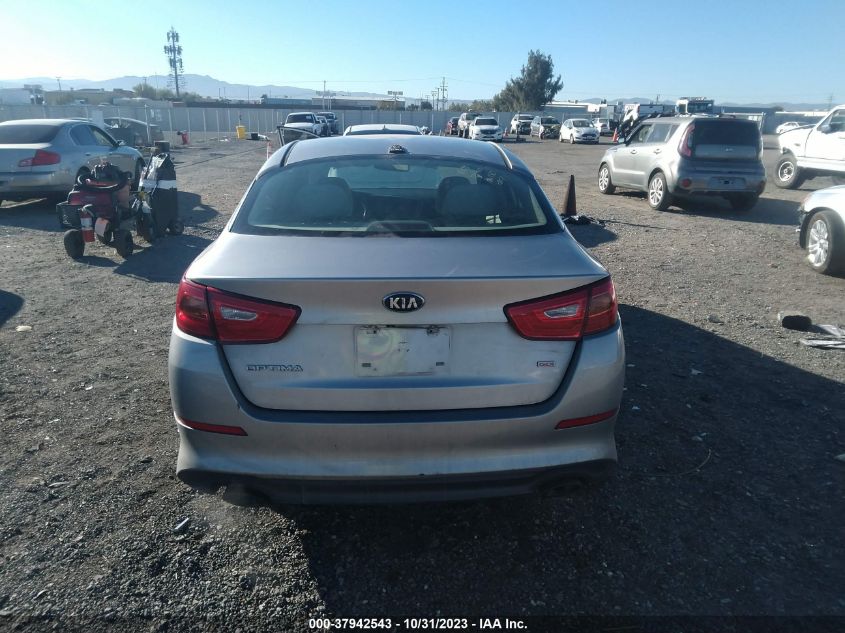 2014 Kia Optima Lx VIN: 5XXGM4A77EG283945 Lot: 37942543