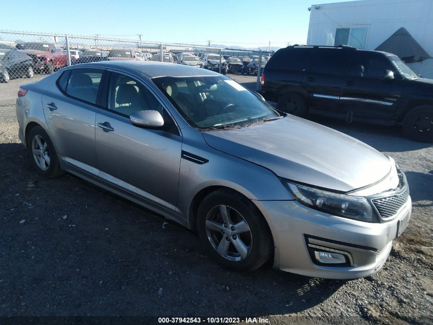 2014 Kia Optima Lx VIN: 5XXGM4A77EG283945 Lot: 37942543