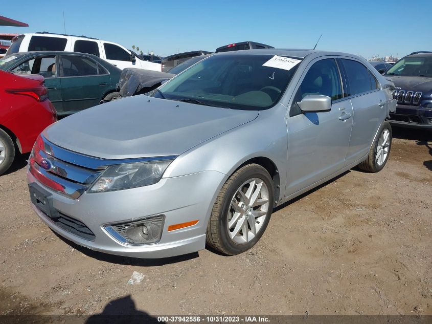 2012 Ford Fusion Sel VIN: 3FAHP0JG7CR199536 Lot: 37942556