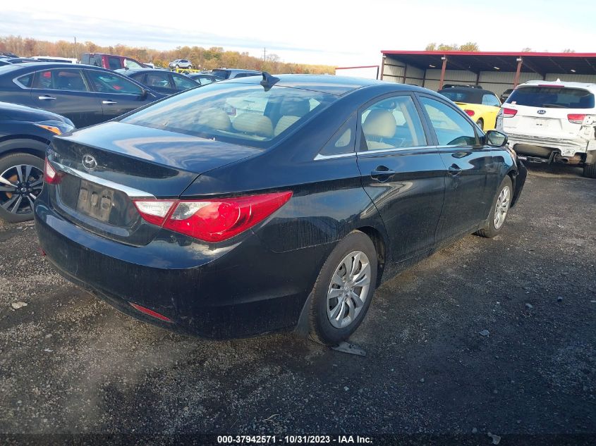 2011 Hyundai Sonata Gls Pzev VIN: 5NPEB4AC0BH300949 Lot: 37942571