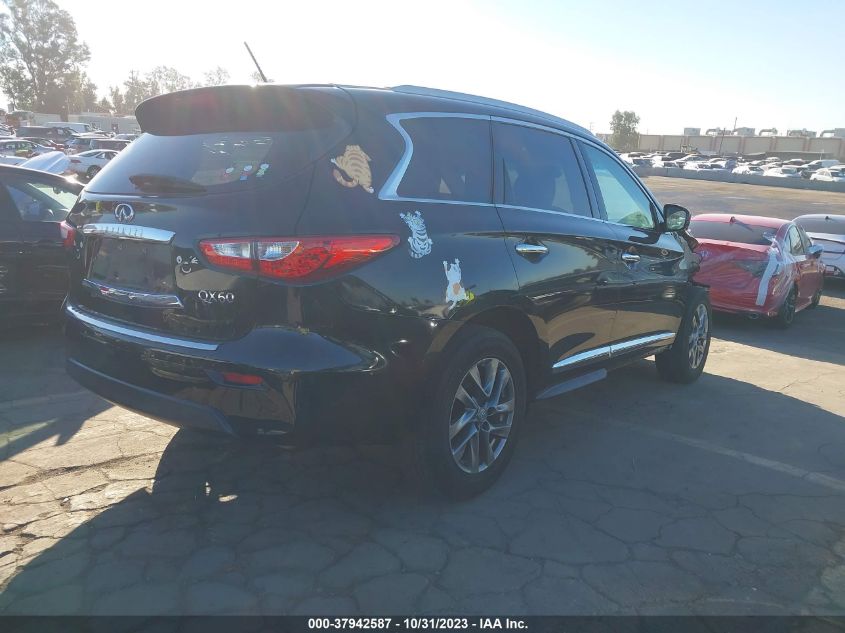 2014 Infiniti Qx60 VIN: 5N1AL0MN6EC523073 Lot: 37942587