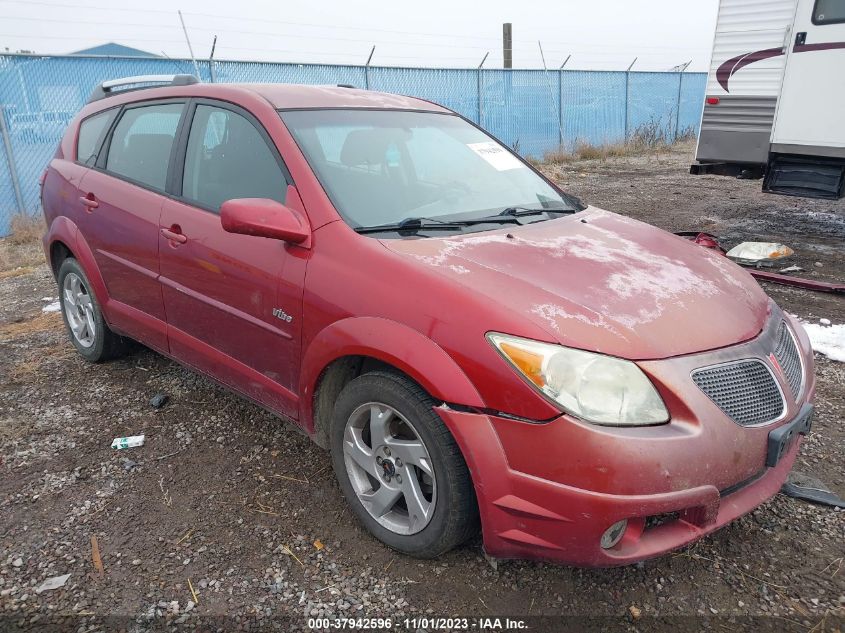 2005 Pontiac Vibe VIN: 5Y2SL63885Z449501 Lot: 37942596