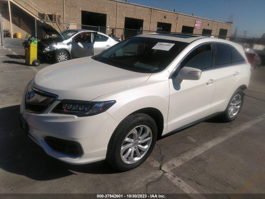 2018 Acura Rdx W VIN: 5J8TB3H59JL000993 Lot: 37942601