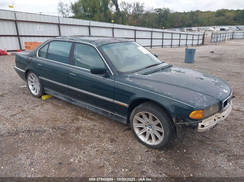 1998 BMW 7 Series 740Il VIN: WBAGJ8328WDM12527 Lot: 37942695