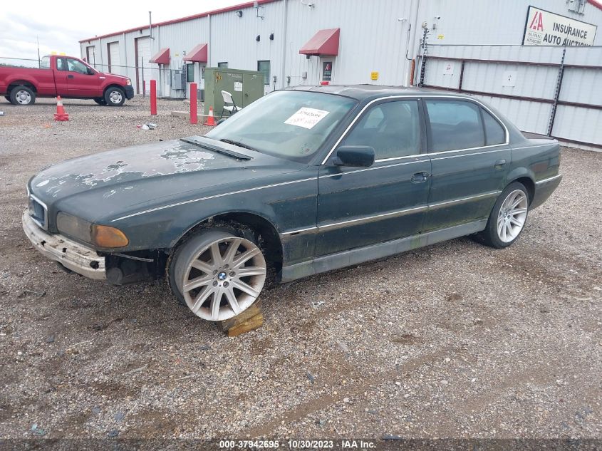 1998 BMW 7 Series 740Il VIN: WBAGJ8328WDM12527 Lot: 37942695