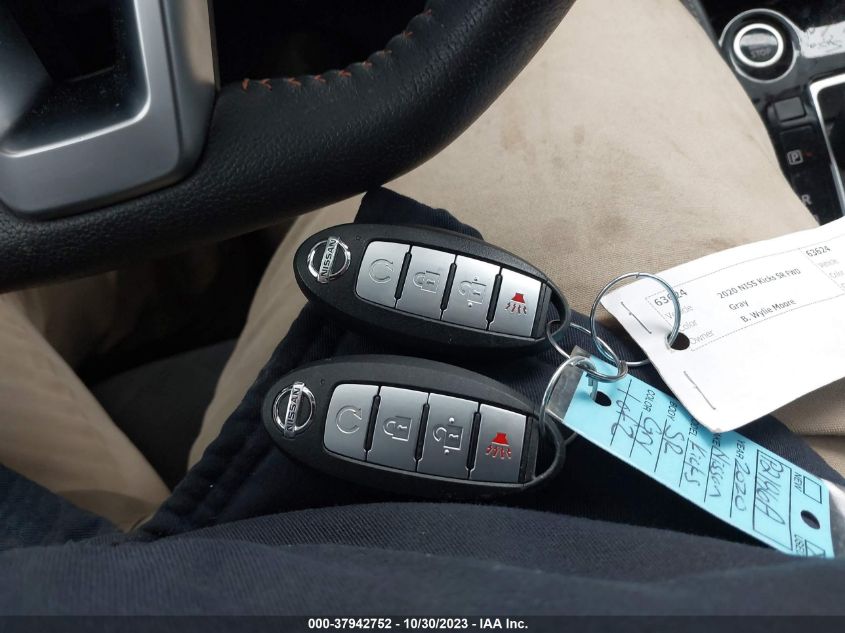 2020 Nissan Kicks Sr VIN: 3N1CP5DV5LL517770 Lot: 37942752