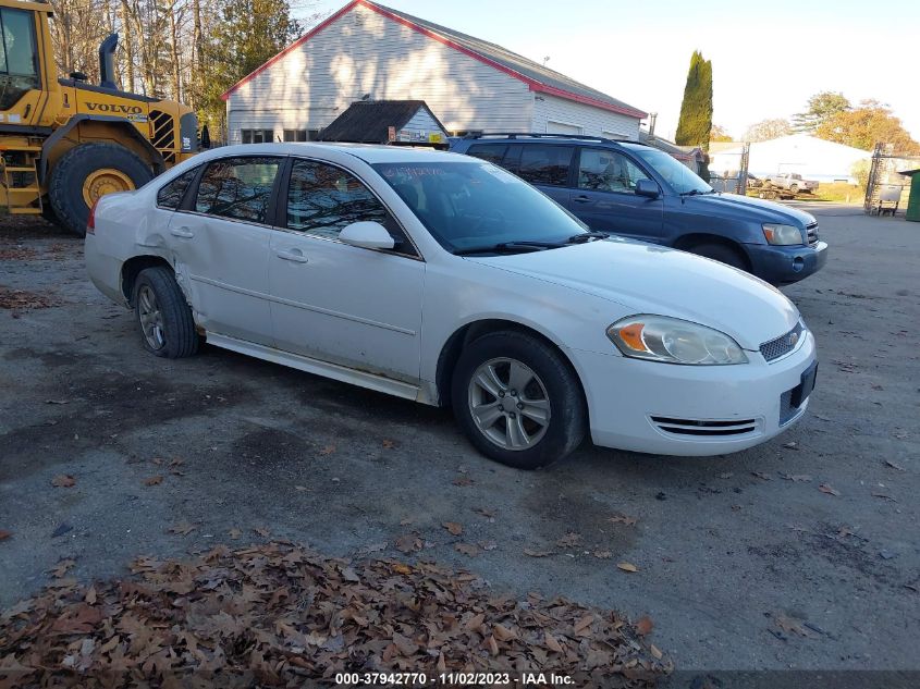 2012 Chevrolet Impala Ls Retail VIN: 2G1WA5E33C1126264 Lot: 37942770