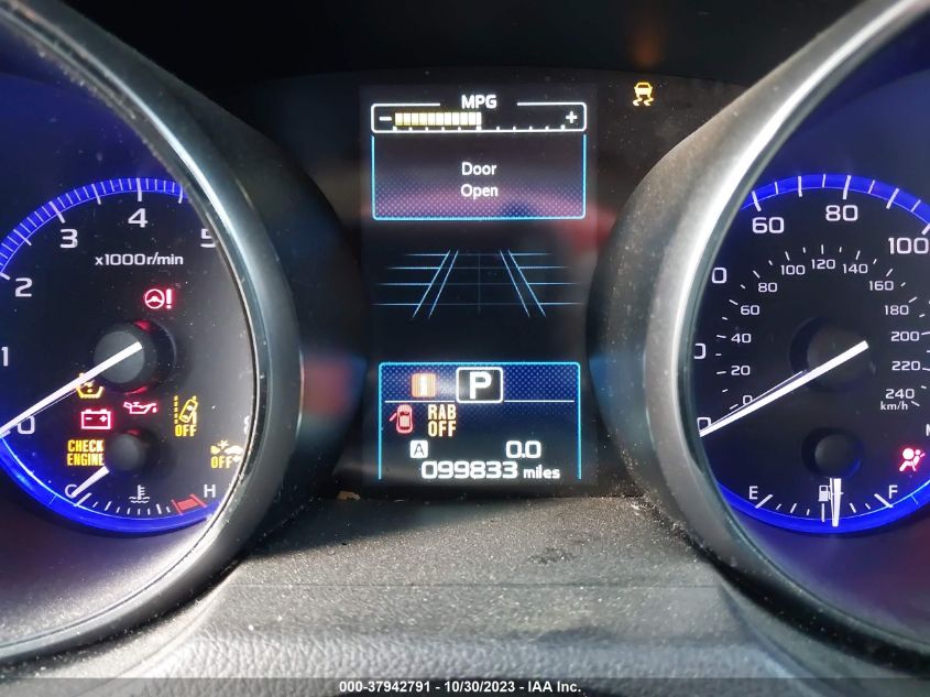 2017 Subaru Outback 2.5I Limited VIN: 4S4BSANCXH3276008 Lot: 37942791