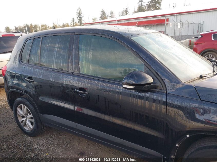 2013 Volkswagen Tiguan S VIN: WVGBV7AX8DW502882 Lot: 37942836