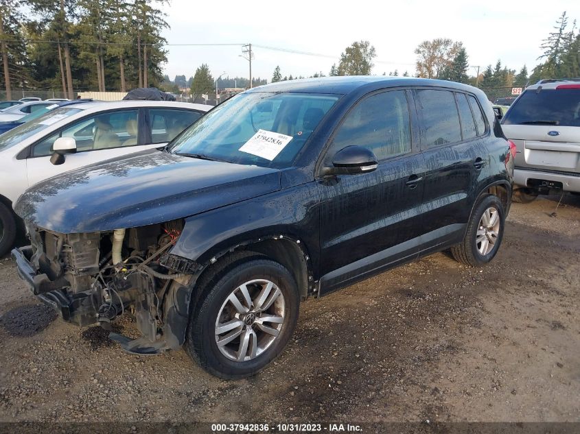 2013 Volkswagen Tiguan S VIN: WVGBV7AX8DW502882 Lot: 37942836