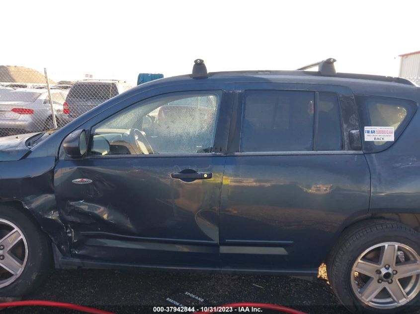 2008 Jeep Compass Sport VIN: 1J8FF47W78D619086 Lot: 37942844