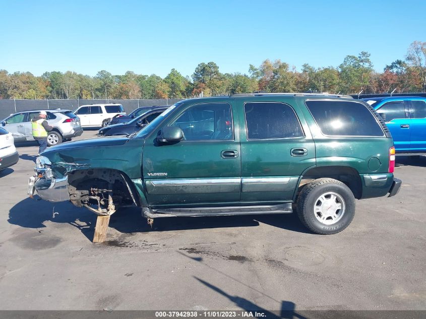 2002 GMC Yukon Slt VIN: 1GKEK13Z12J111268 Lot: 37942938