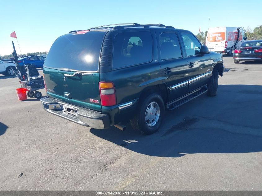 2002 GMC Yukon Slt VIN: 1GKEK13Z12J111268 Lot: 37942938