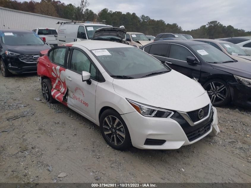 2022 Nissan Versa Sv VIN: 3N1CN8EV8NL852658 Lot: 37942981