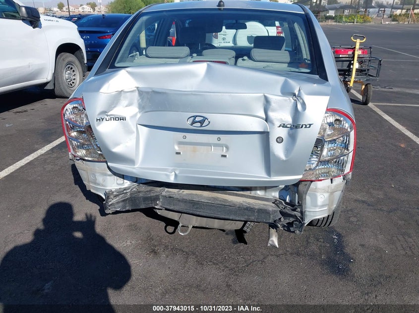 2006 Hyundai Accent VIN: KM8CN46C06U029759 Lot: 37943015